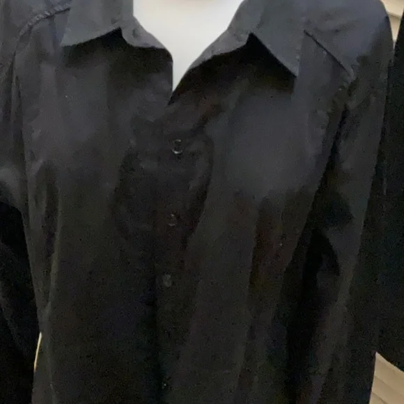 Soft Surroundings black blouse - Picture 2 of 8